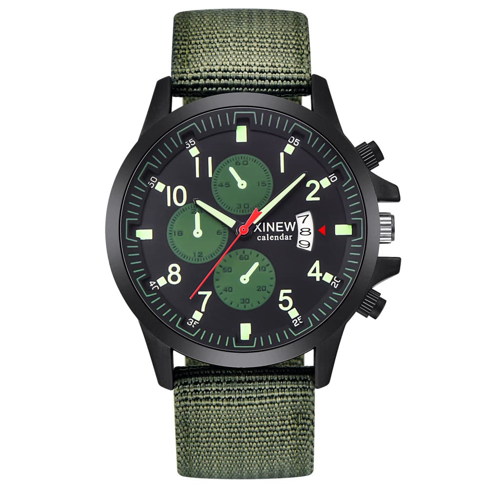 Mens Brand Watches Fashion Nylon Band