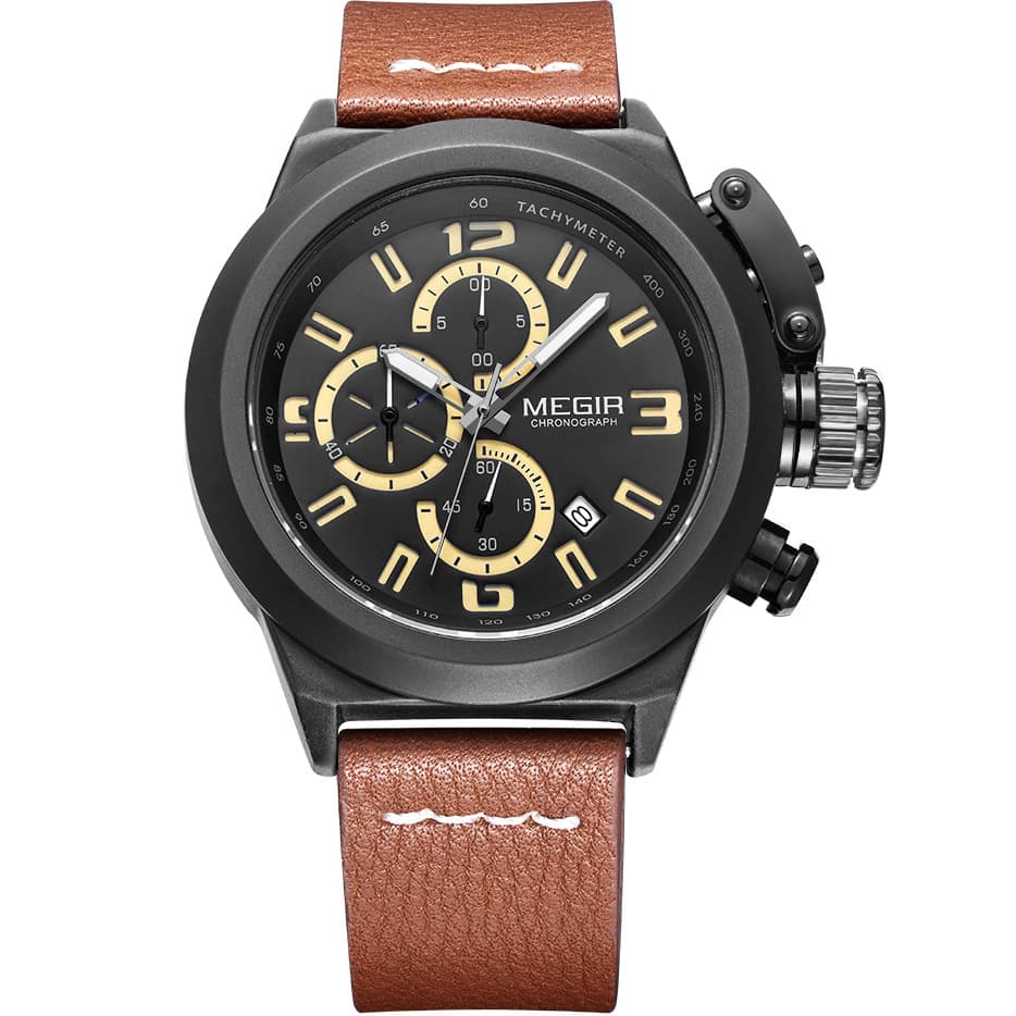 Waterproof Multifunction Sports Men's Watch Quartz