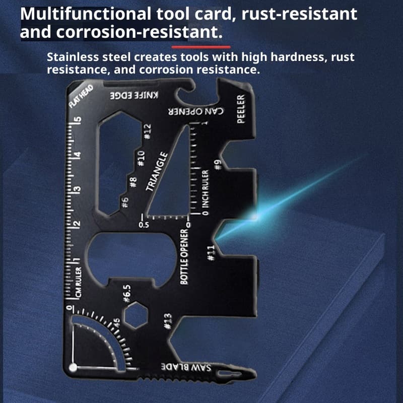 Outdoor Multifunctional Knife Card Tool
